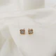 Серьги гвоздики Ван Клифф 0.5см - изображение 3