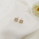 Серьги гвоздики Ван Клифф 0.5см - изображение 4