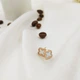 Серьги гвоздики Ван Клифф 0.5см - изображение 6
