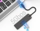 USB-хаб Vention 4-Port з microUSB живленням 0.15 м Black (TGKBB) (6922794746732) - зображення 4