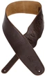 Ремень гитарный LEVY'S M4GF-DBR CLASSICS SERIES PADDED GARMENT LEATHER BASS STRAP (DARK BROWN) - изображение 2