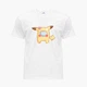 Дитяча футболка Амонг Ас Покемон Пікачу (Among Us Pokemon Pikachu) (9224-2419) 134-140 см Бавовна Білий - зображення 1