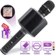 Мікрофон караоке Magic Karaoke YS-89 Чорний бездротовий портативний з Bluetooth колонкою 2в1 з пасивною мембраною записом пісні зміною голосу луною дитячий та дорослий - зображення 1