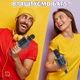 Мікрофон караоке Magic Karaoke YS-89 Чорний бездротовий портативний з Bluetooth колонкою 2в1 з пасивною мембраною записом пісні зміною голосу луною дитячий та дорослий - зображення 2