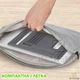 Подставка для ноутбука планшета laptop stand PH37 Черная Складная алюминиевая с регулировкой угла 4 уровня - изображение 9