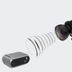 Портативный мультимедийный проектор домашний Projector LED GTM YG-320 серый с динамиком - изображение 9
