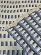 Плед льняной 200x175 Шафарли бежевый с синим - изображение 5
