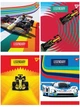 Тетрадь в клетку 18 л Yes Grand Prix неон+софт-тач А5 микс 4 дизайна (765186) - изображение 1