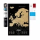 Скретч-карта Европы Travel Map Black - изображение 1