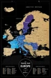 Скретч-карта Европы Travel Map Black - изображение 5