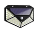 Ліхтар прожектор світильник на сонячній батареї з датчиком руху Solar Wall Lamp SH-100 Чорний - зображення 6