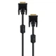 Кабель мультимедійний DVI M to DVI M 1.8m 24+1pin Vinga (VCPDCDVIMM1.8BK) - изображение 3