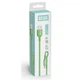 Дата кабель USB 2.0 AM to USB-C 1.0m soft silicone green ColorWay (CW-CBUC042-GR) - зображення 2
