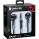 Наушники Defender Basic 609 Black-White (63609) - изображение 2