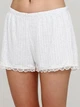 Пижамные шорты H&M 0761410 M Белые (KZ2000000908731) - изображение 1