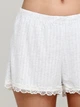 Пижамные шорты H&M 0761410 M Белые (KZ2000000908731) - изображение 4