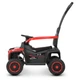 Каталка Толокар Bambi M 4802-3 красный | музыкальная машинка толкалка с ручкой на больших колесах - изображение 4