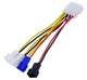 Перехідник живлення для кулера MOLEX (молекс) -> 4шт 5в + 7в + 2х 12в 2 pin hub CASE FAN (580874750) Різнокольоровий - зображення 6