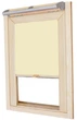 Ролети для мансардних вікон Fakro 55x98 Roll Star 39x81 см Ваніль (0210) - зображення 1