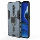 Чохол Ring case для Oppo Reno 2Z броньований бампер з кільцем темно-синій - зображення 2