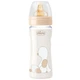 Бутылочка для кормления Chicco Original Touch с латексной соской 2м+ 250 мл Бежевая (27624.30) - изображение 1