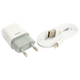 Мережевий зарядний пристрій Remax RP-U14i Traveller 2.4A 1USB плюс кабель Lightning 220V EU білий - зображення 1