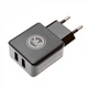 Мережевий зарядний пристрій WK WP-U11m Blanc 2.1A 2USB плюс кабель microUSB 220V EU чорний - изображение 5
