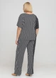 Костюм (брюки+кофта) Ukreina Трикотажный 5XL 72-74 Полоска с горохами T21Bru0004/T21Kof0005 - изображение 3