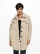 Куртка ONLY ONLNEWCAMILLA TEDDY SHACKET CC OTW XS Бежевый 15228419-Oatmea - изображение 1