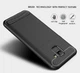Противоударный чехол Fashion Case Urban для Samsung Galaxy J6 2018 Черный - изображение 3