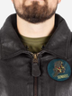 Куртка льотна шкіряна MIL-TEC Sturm Flight Jacket Top Gun Leather with Fur Collar 10470002 3XL Black (2000980537419) - зображення 4