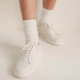Женские кеды кожаные низкие Lasocki WI23-CHERON-01 5905588305347 37 23.9 см Белые (5905588305545) - изображение 6