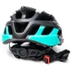 Шлем Cigna WT-016 М 57-61см Black/White/Turquoise (HEAD-039) - изображение 2