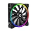 Вентилятор ID-Cooling ZF-14025-ARGB (Single Pack), 140x140x25мм, 4-pin PWM, черный - изображение 2