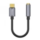 Адаптер Baseus Type-C Male to 3.5mm Female Adapter L54 Deep Grey (CATL54-0G) - изображение 1