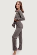 Комплект: блуза и брюки Lormar 42(S) Серый меланж (Grigio mel.medi) (69952) - изображение 2