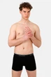 Трусы боксеры, 3 штуки John Frank 54(2XL) Чёрный-Белый-Серый (75399) - изображение 2