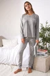 Пижама: джемпер и брюки Admas 48(XL) Серый (Gris jaspe) (75125) - изображение 1