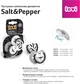 Пустушка Lovi Salt&Pepper силіконова динамічна 0-3 місяців Біла із сірим 2 шт. (22/877) - зображення 2
