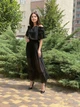 Женское платье из шифона Poliit 8855 черный 36 - изображение 11