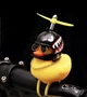 Автомобильная утка с шлемом и креплением Funny Ducks Red Spider 5178 - изображение 5