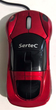 Мышка "Sertec" SM-2168 Red (Машинка) - изображение 1