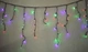 Гирлянда Бахрома (Icicle-light) 100 LED (черный кабель) ЦВЕТНАЯ (3м) - изображение 3