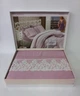 Постельное белье Maison D'or сатин с кружевом 200х220 Gloriya Dark Lilac - изображение 2