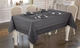 Скатертина Set Maison D'or 160х320+8psc Palmer Grey-Black - зображення 2