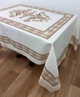 Скатерть Maison Royale Лен 160x220 Jumbo Cream-Cappucino - изображение 1