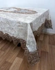 Скатертина Велюр Acme Tekstil 160x220 Harem Capiccino PVS - зображення 1