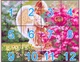 Набір для вишивання за нанесеною на канву схемою "Angel and maple leaf". AIDA 14CT printed , 57*47 см - зображення 3