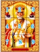Набор для вышивания по нанесённой на канву схеме "Pope".AIDA 14CT printed , 52*66 см - изображение 3