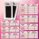 Ресницы для наращивания LASH SECRET C-0,15 микc 6-13 черные - изображение 4